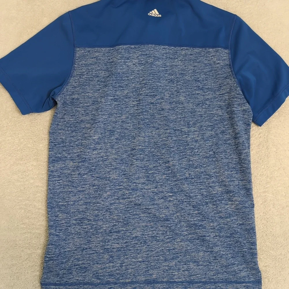 ADIDAS Men's M Pure motion BLUE/HAZY BLUE POLO GOLF SHIRT - Picture 8 of 8